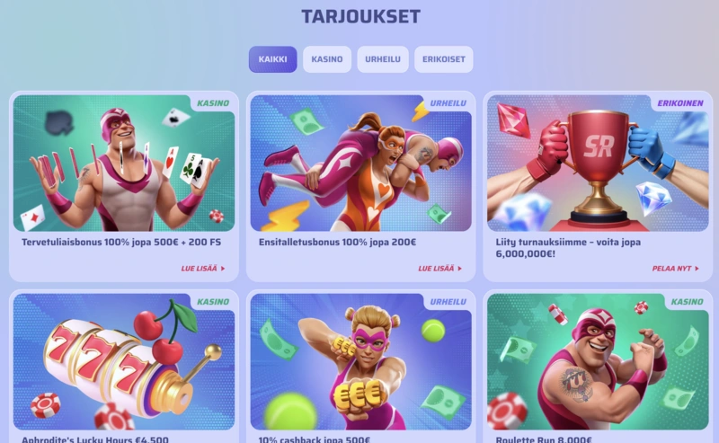 SpinRollz Bonuses